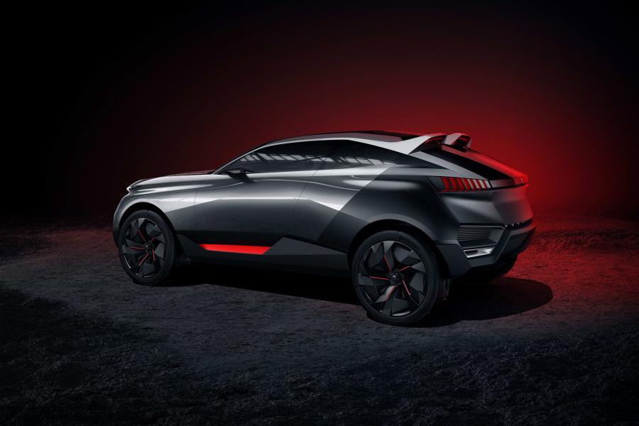  Peugeot Quartz Concept 2014 года  (фото 11 из 16)